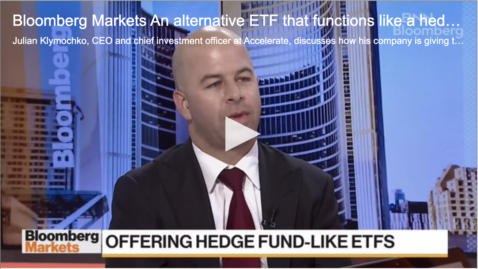 BNN Bloomberg: An Alternative ETF that Functions Like a Hedge Fund