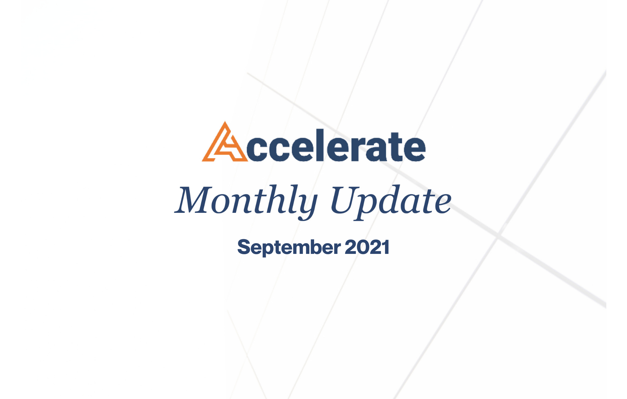 Accelerate Monthly Update: 60/40 is dead. Long live 60/40