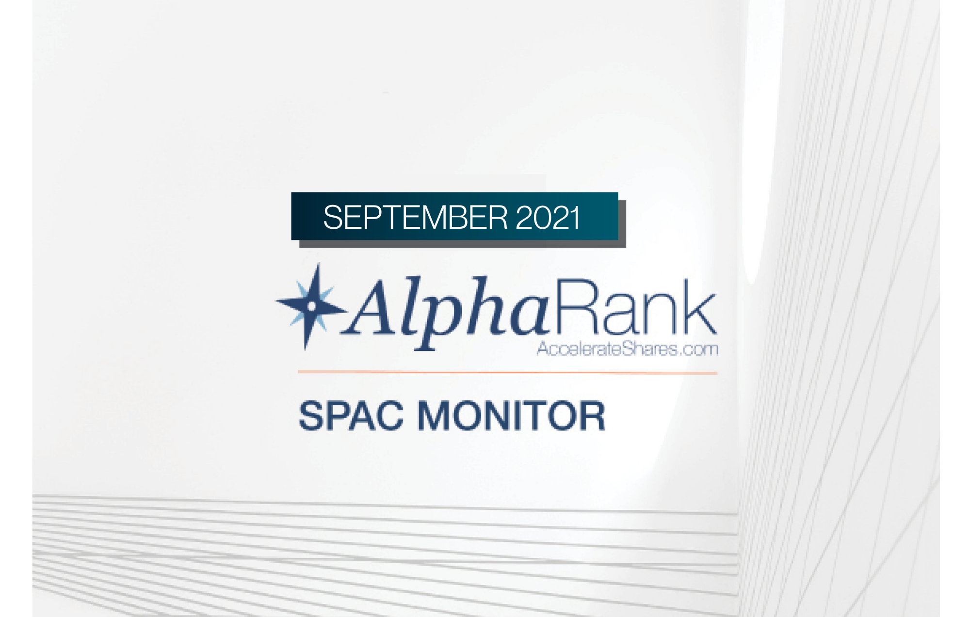 AlphaRank SPAC Monitor – September 2021