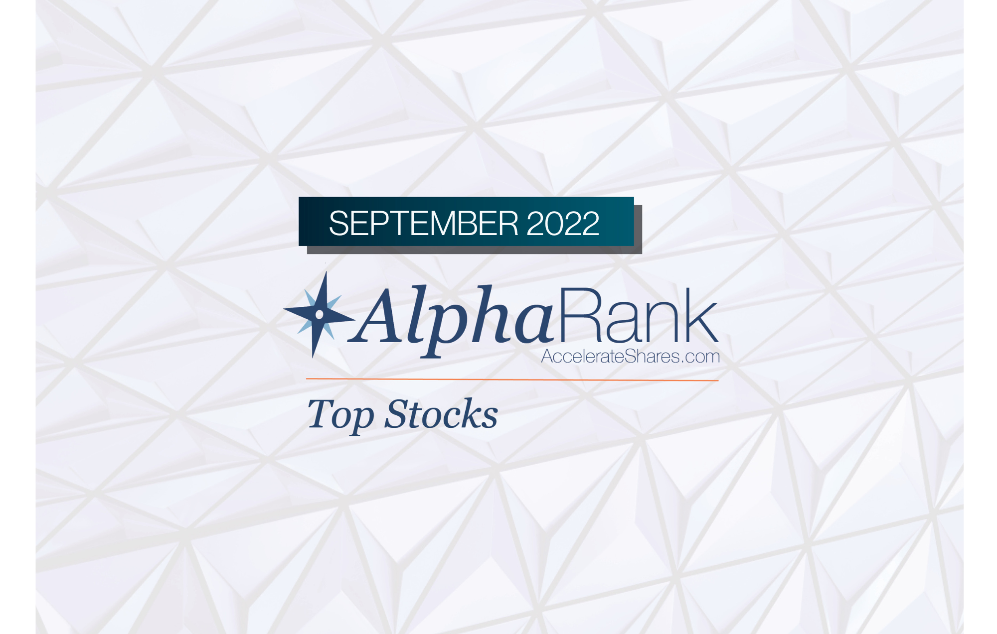 AlphaRank Top Stocks – September 2022