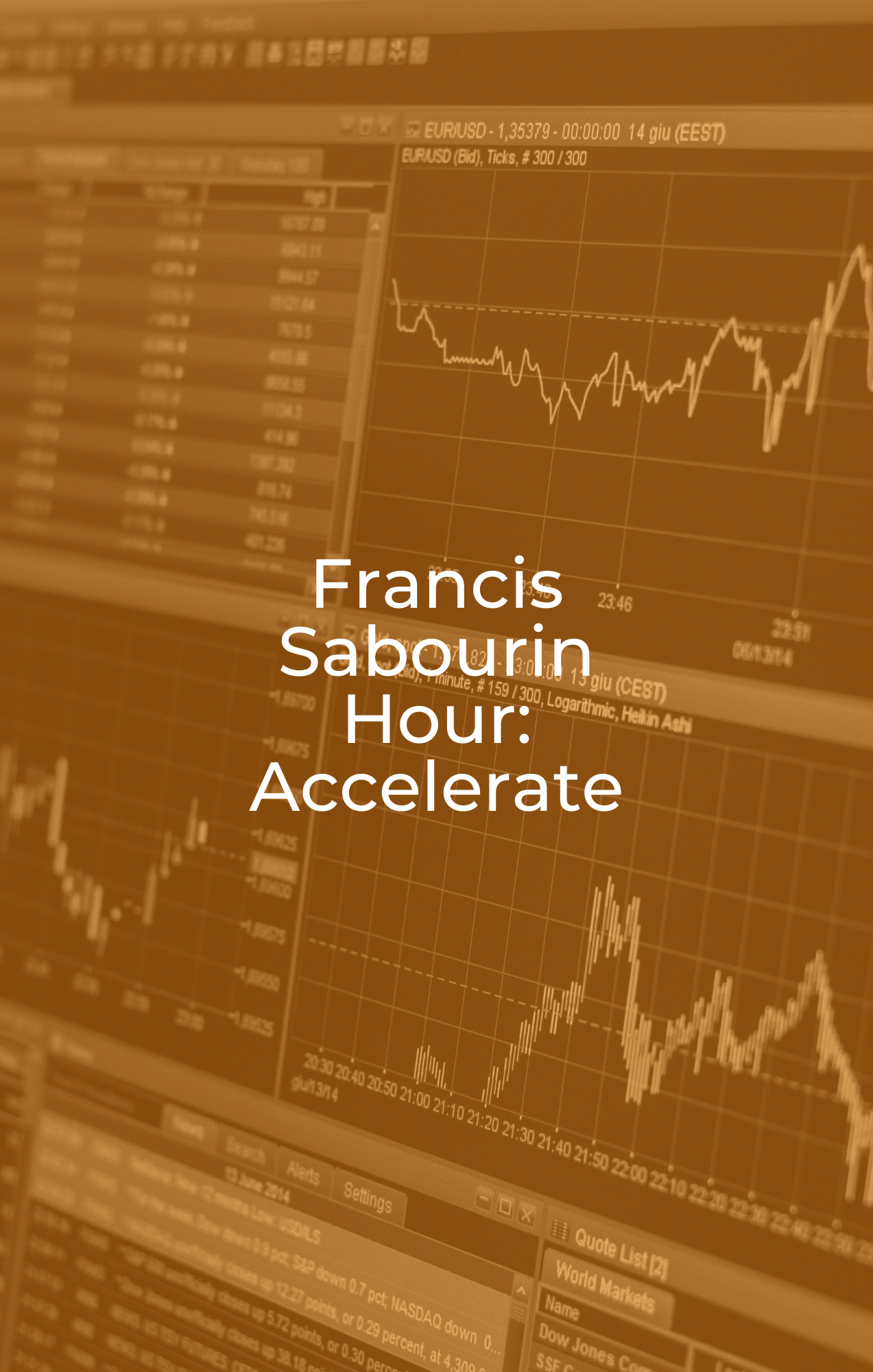 Francis Sabourin Hour: Accelerate