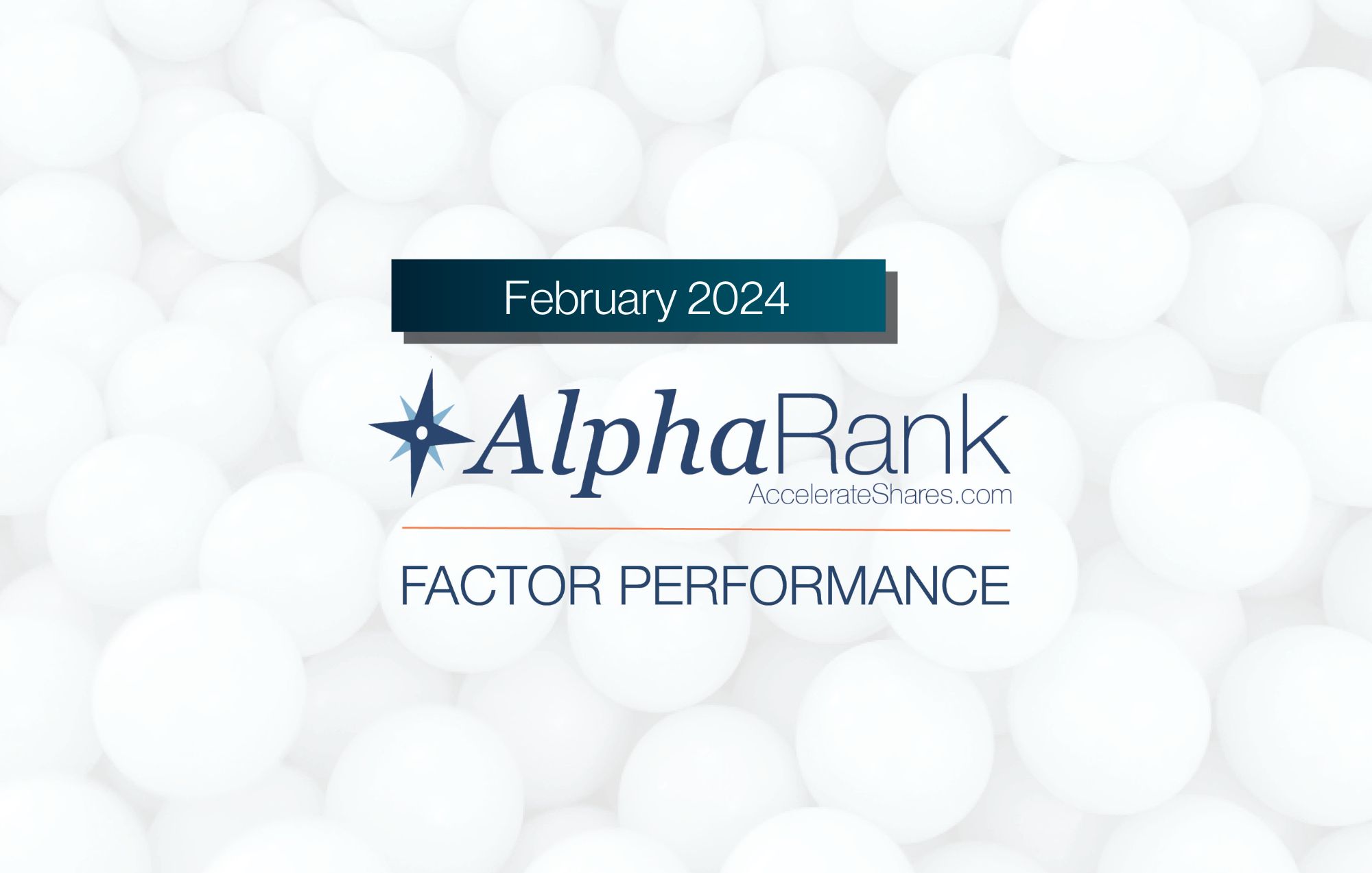 AlphaRank Factor Performance – February 2024